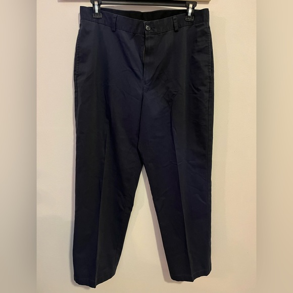 🌷L.L.Bean Natural Fit /Navy Blue /100%Cotton - Picture 2 of 7